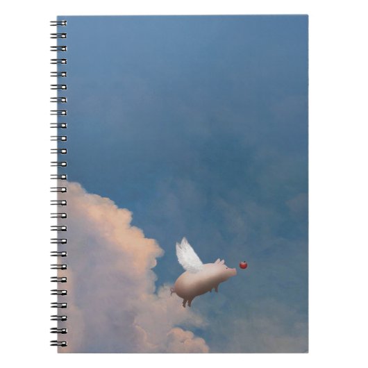 carnet de notes de porc volant (Devant)