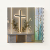 Carnet de notes de sermon chrétien (Dos)