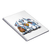 Carnet de notes de souris musicales (Côté Droit)
