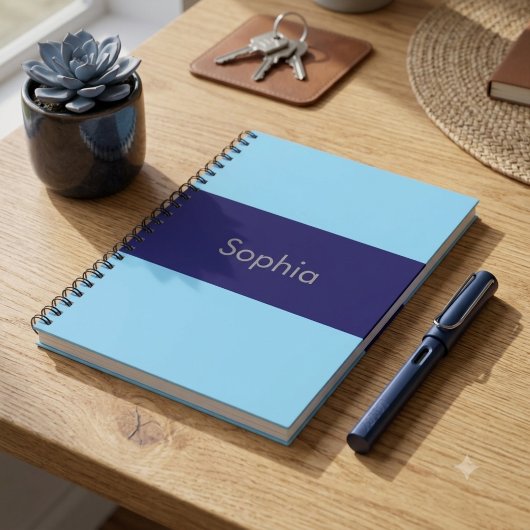 Carnet de notes de style minimaliste