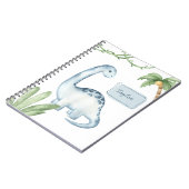 Carnet de notes Dinosaure – Journal préhistorique (Côté gauche)