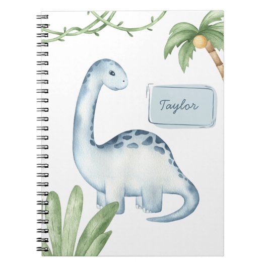 Carnet de notes Dinosaure – Journal préhistorique (Devant)
