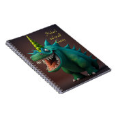 Carnet de notes dragon fou (Côté Droit)