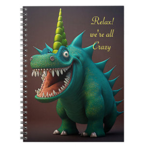Carnet de notes dragon fou