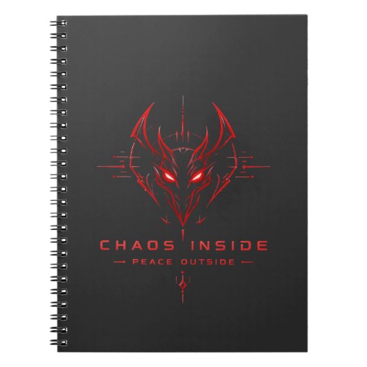Carnet de notes du démon du chaos intérieur (Devant)