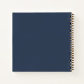Carnet de notes du jardin botanique naval pour les (Dos)