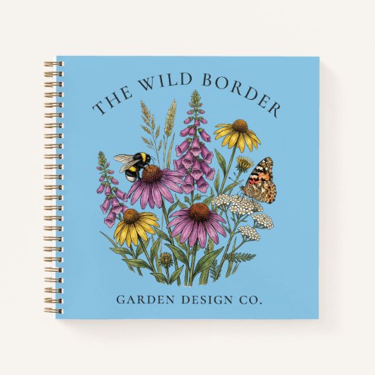 Carnet de notes du jardin de pollinisateurs botani (Devant)