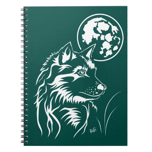 Carnet de notes du jeune loup rêvé (Devant)