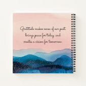 Carnet de notes du Journal de reconnaissance rose (Dos)