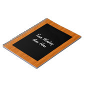 Carnet de notes du plateau de calque PERSONNALISER (Côté gauche)