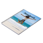 Carnet de notes élégant de la belle mer plage (Côté gauche)