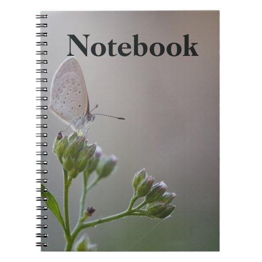 Carnet de notes élégant et beau de la nature (Devant)