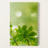 Carnet de notes élégant et beau de la nature (Verso)