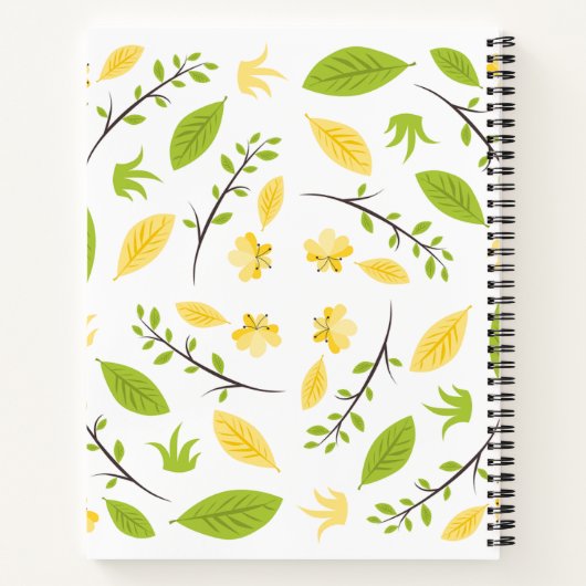 carnet de notes en spirale (Dos)