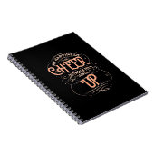 CARNET DE NOTES EN SPIRALE BONNE HUMEUR (Côté Droit)