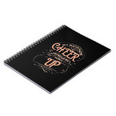 CARNET DE NOTES EN SPIRALE BONNE HUMEUR (Côté gauche)