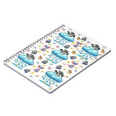 Carnet de notes en spirale Chien Chat Souris Arc-e (Côté gauche)