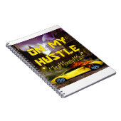 CARNET DE NOTES EN SPIRALE LOGO HUSTLE HARD (Côté Droit)