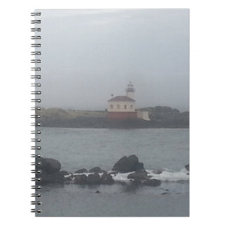 carnet de notes en spirale Lonely Lighthouse
