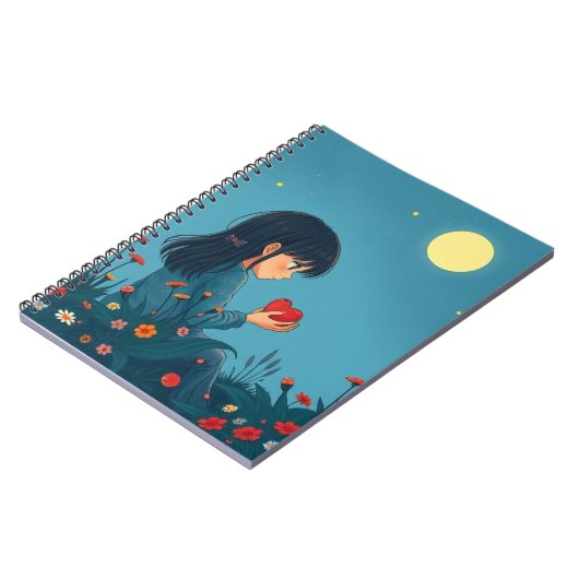 Carnet de notes en spirale photo (Côté gauche)