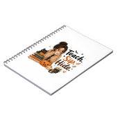 Carnet de notes en spirale pour l'Halloween Enseig (Côté gauche)