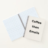Carnet de notes esthétique à typographie minimale (Intérieur)