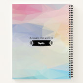 Carnet de notes et de bêtises, Journal de gribouil (Dos)