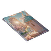 carnet de notes et planner d'art IA fantaisiste (Côté Droit)
