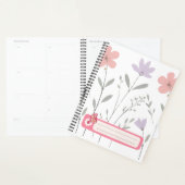 Carnet de notes floral Pastel Bloom pour adolescen (Devant avec enveloppe)