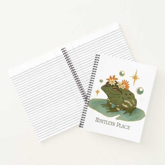 Carnet de notes Frog Huntleys Place (Intérieur)