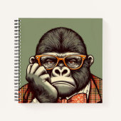 Carnet de notes Gorille (Devant)