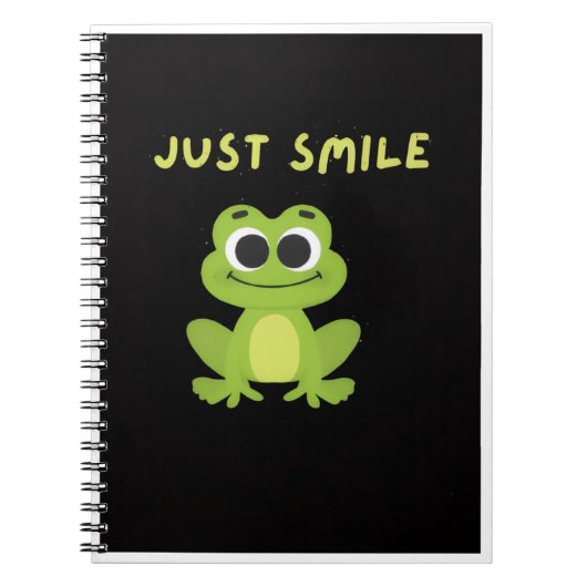Carnet de notes Grenouille - Joli Journal de Greno (Devant)