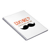 Carnet de notes humoristique du livre Euchre (Côté Droit)