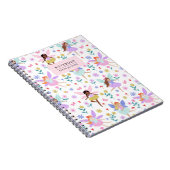 Carnet de notes jardin de fées fantaisiste (Côté Droit)