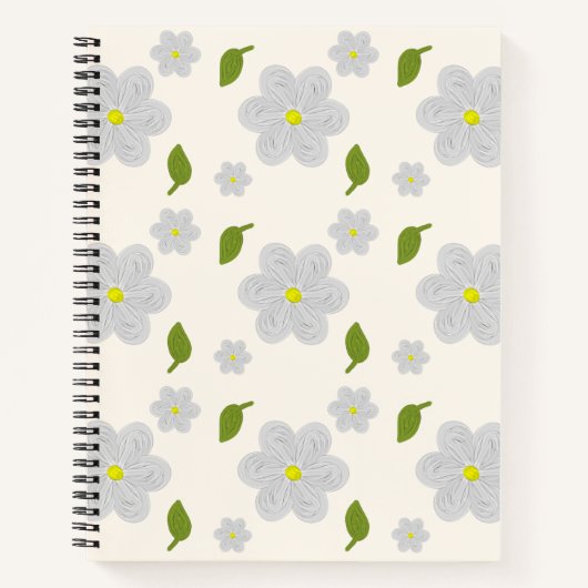 Carnet de notes Jardin de Marguerites (Devant)
