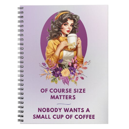 Carnet De Notes La Taille Compte (Devant)