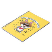CARNET DE NOTES LAPIN D'AMOUR (Côté gauche)