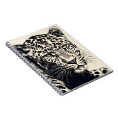 Carnet de notes Léopard (Côté Droit)