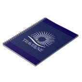 Carnet de notes Logo Traveluxe (Côté gauche)