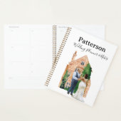 Carnet de notes Mariage Couple Noir Plus Taille (Devant avec enveloppe)