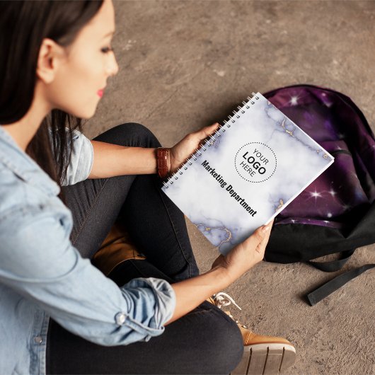 Carnet de notes minimaliste pour entreprise