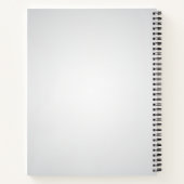 Carnet de notes minimaliste pour entreprise (Dos)