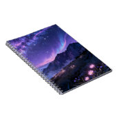 Carnet de notes Montagne Galaxie (Côté Droit)