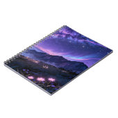 Carnet de notes Montagne Galaxie (Côté gauche)