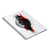Carnet de notes Montre de poche Trash Polka Abstra (Côté Droit)