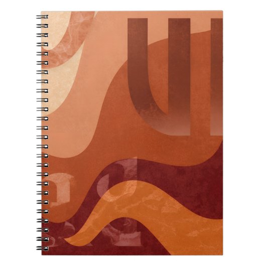 Carnet de notes neutre moderne (Devant)