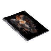 Carnet de notes Occultisme Crâne de Bélier Steampu (Côté Droit)
