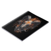 Carnet de notes Occultisme Crâne de Bélier Steampu (Côté gauche)