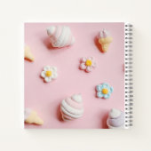 Carnet de notes personnalisé pour enfants rose mig (Dos)