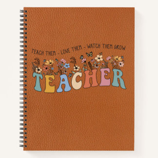 Carnet de notes personnalisé pour enseignant « Tea